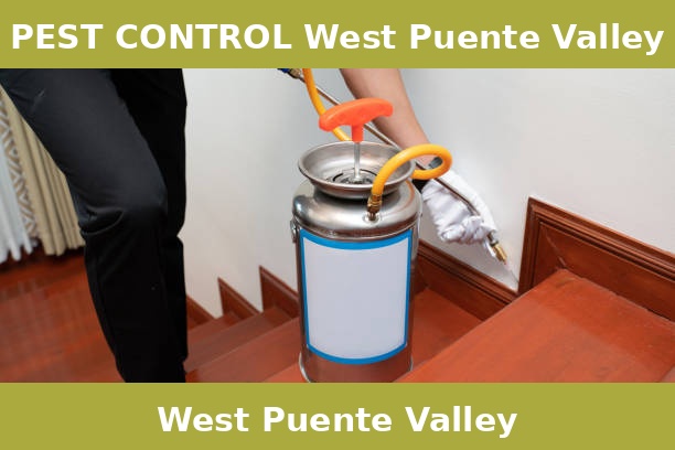 PEST CONTROL West Puente Valley